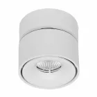 Llambë muri dekorative e rrumbullakët Led 7W në ngjyrë alumini të bardhë ose të zi - Kinë Viadurini