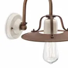 Ferroluce metalike dhe qeramike te stilit industrial aplikues Viadurini