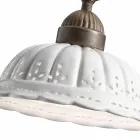 Art nouveau aplikativ në qeramikën Bassano Anita Il Fanale Viadurini