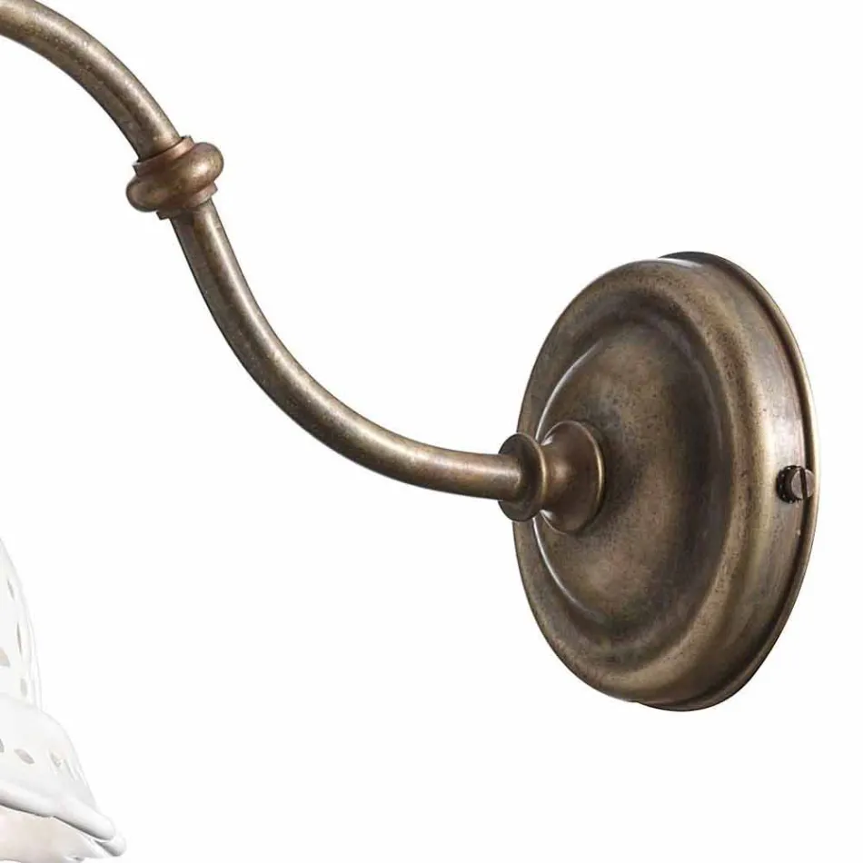 Art nouveau aplikativ në qeramikën Bassano Anita Il Fanale Viadurini