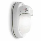 Llambë muri vertikale në natyrë me lule qeramike të lyera me dorë - Brindisi Viadurini