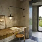 Llambë murale prej bronzi të cilësisë së mirë me krahun e luajtshëm - Meridiana Aldo Bernardi Viadurini