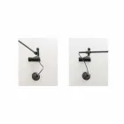 Llambë murale prej bronzi të cilësisë së mirë me krahun e luajtshëm - Meridiana Aldo Bernardi Viadurini