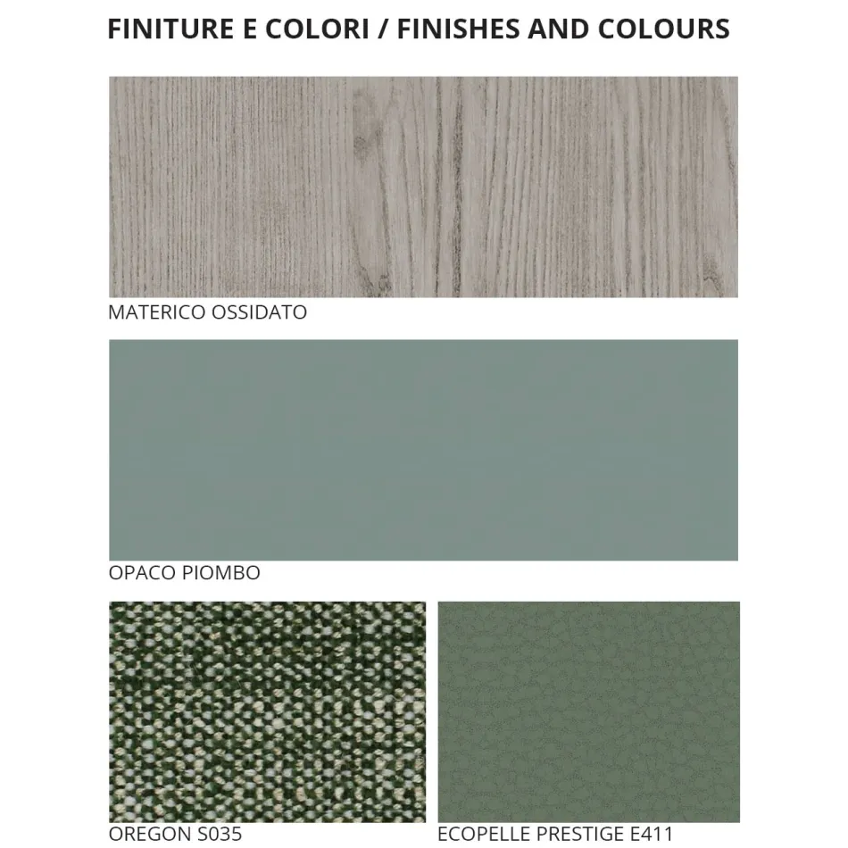 Mobilje dhome gjumi me 5 elemente luksoze të prodhuara në Itali - Cristina Viadurini