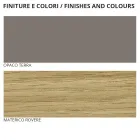 Mobilje gjumi me stil modern me 5 elementë të prodhuar në Itali - Diamant Viadurini