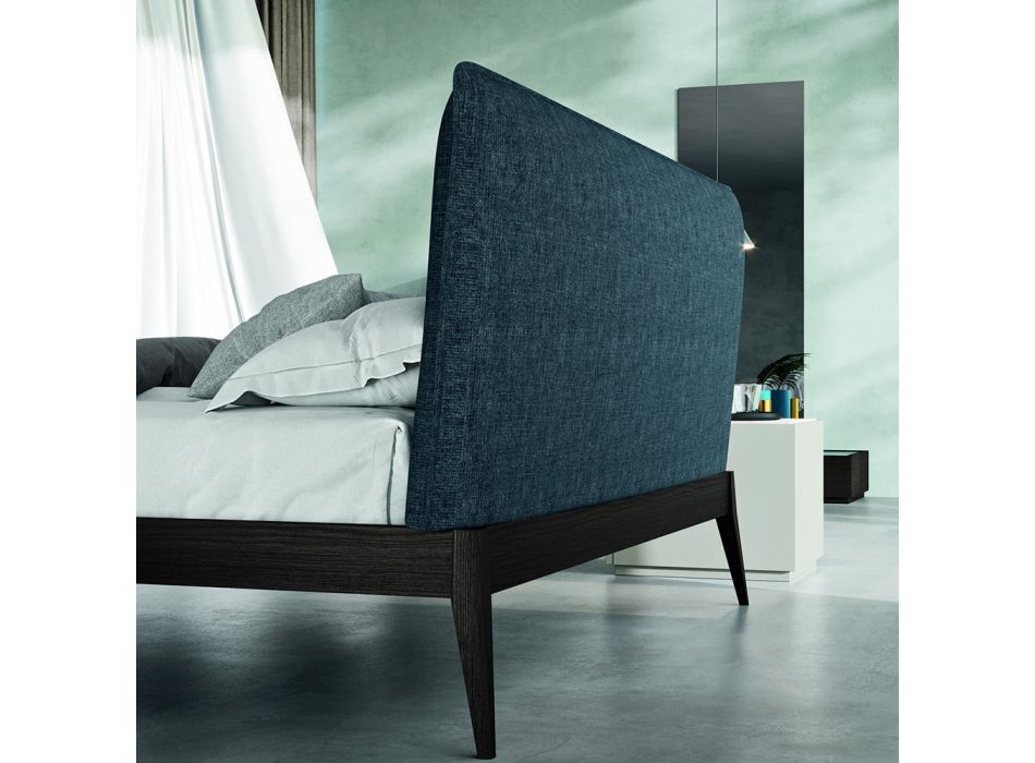 Mobilje për dhomë gjumi me 7 elementë Stil modern Prodhuar në Itali - Polinezi Viadurini