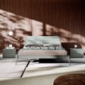 Dhoma gjumi dyshe me 4 elemente Mobilje të prodhuara në Itali - Lucania