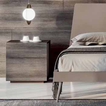 Mobilje për Dhoma Gjumi Dyshe me 5 Elemente të Prodhuara në Itali - Scampia