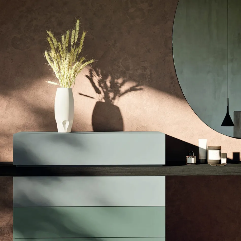 Mobilje gjumi me 6 elementë të prodhuar në Itali - Rubin Viadurini