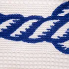 Peshqir me një copë pambuku të punuar me dorë të punuar në Itali - Markat Viadurini