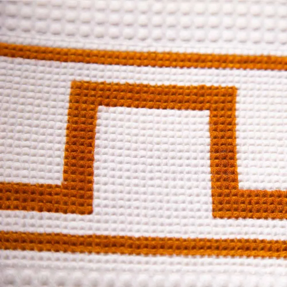 Peshqir Arti Pambuku Italian me një copë - Marka Viadurini