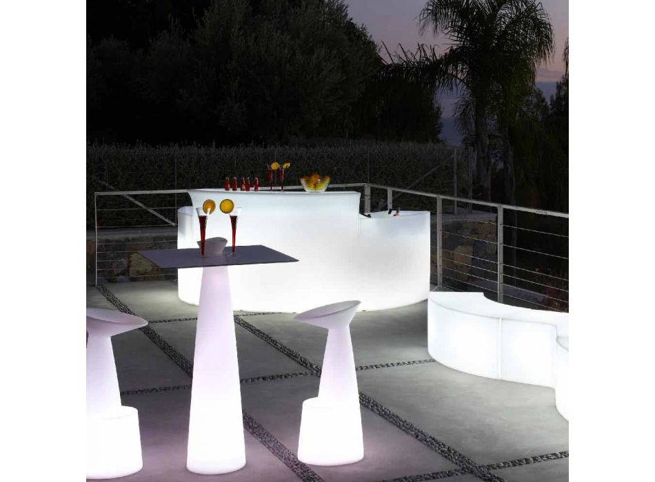 Sportel i shiritave të ndritshëm Stili modern Slide Break Bar i prodhuar në Itali