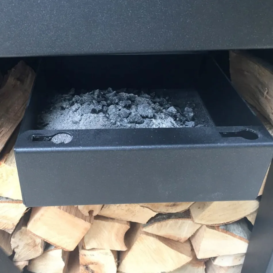 Me pjatë gatimi dhe ndarje mbajtëse druri - Giorgione Viadurini