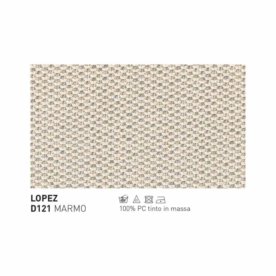 Kolltuk kopshti Bergere Varaschin Set veror i dizajnit modern Viadurini