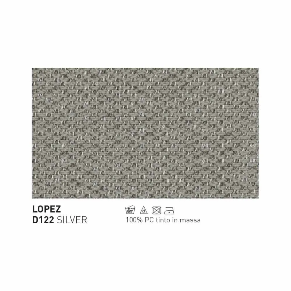 Kolltuk kopshti Bergere Varaschin Set veror i dizajnit modern Viadurini