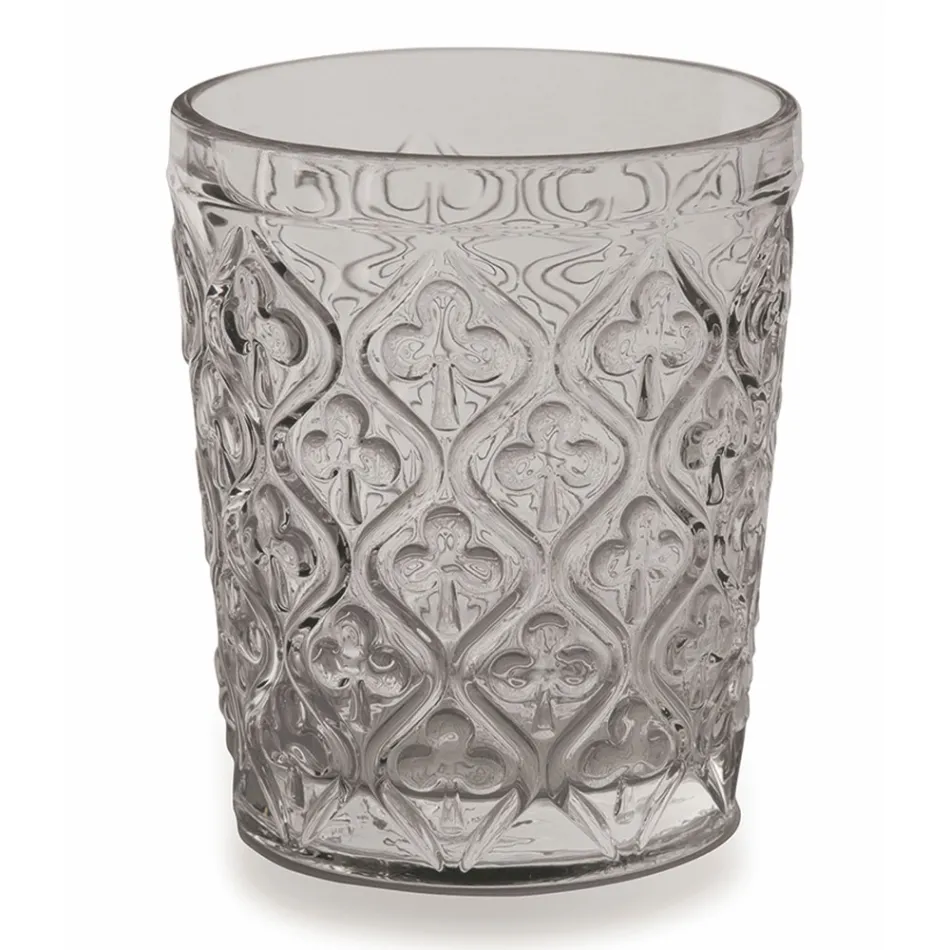 Gota uji qelqi me ngjyra me dekorime arabeski 12 copë - Marok Viadurini