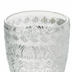 Gota uji transparente qelqi me dekorime arabeski 12 copë - Folk Viadurini