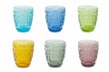 Syze për ujëra të dekoruar dhe me ngjyra 12 copa - Pastel-Palazzo