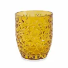 Syzet e dekoruara me xham moderne që shërbejnë ujë 6 copë - përzierje Viadurini