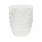 Syzet e dekoruara me xham moderne që shërbejnë ujë 6 copë - përzierje Viadurini