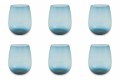 Shërbimi i gotave moderne dhe me ngjyra të xhamave me ujë prej 12 copash - Aperi