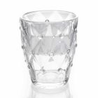 Gota për ujë në gotë transparente dhe dekor lehtësues 12 copë - zemërime Viadurini