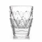Gota për ujë në gotë transparente dhe dekor lehtësues 12 copë - zemërime Viadurini