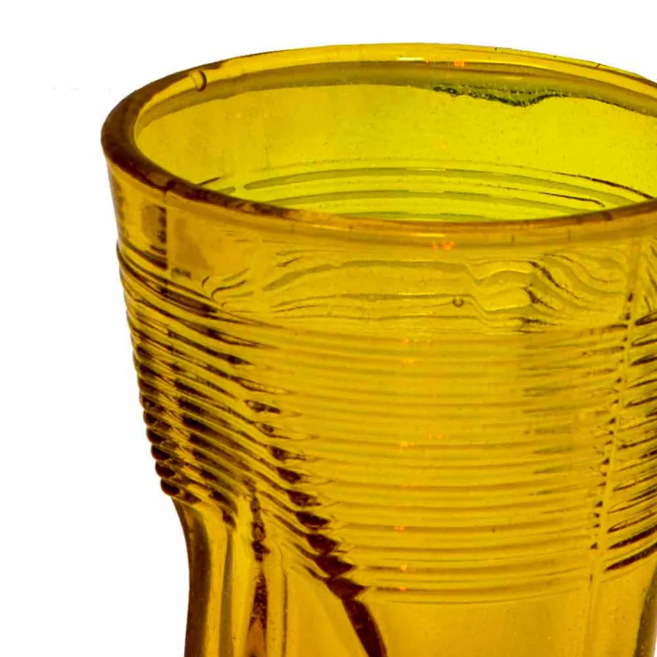 Syzet me xham me ngjyra moderne 6 copë modeli - Sarabi Viadurini