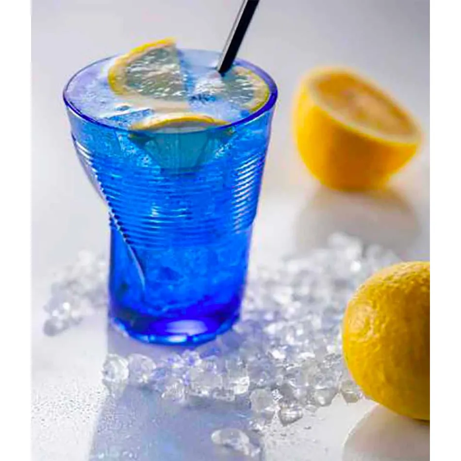 Syzet me xham me ngjyra moderne 6 copë modeli - Sarabi Viadurini