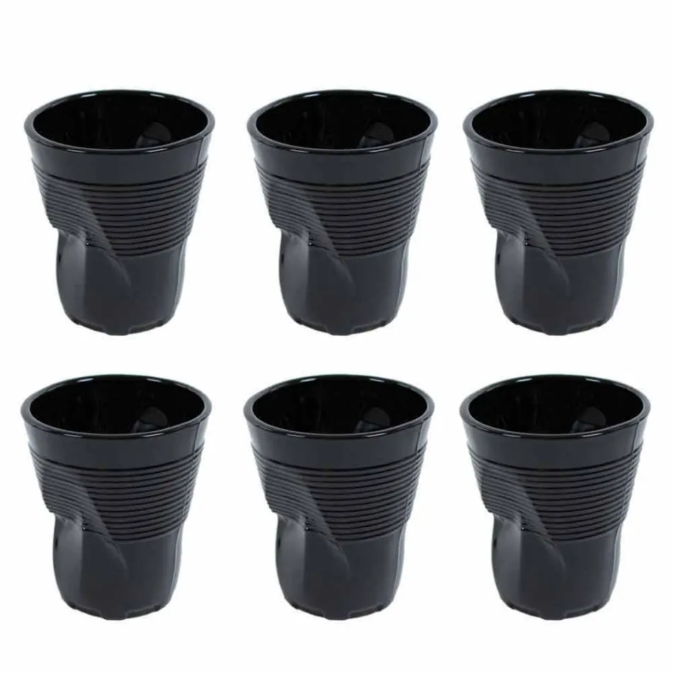 Syzet me xham me ngjyra moderne 6 copë modeli - Sarabi Viadurini