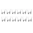 Tumbler Low Drink Syzet në Eco Colored Crystal 12 copë - Amalgam Viadurini