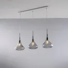 Shinë hekuri me xham Pyrex të prodhuar në Itali për dekorim të brendshëm - Corinto Viadurini