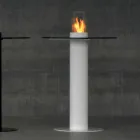 Biokamino bioethanol në natyrë me top qelqi Dean-Table Viadurini