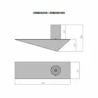 Dizajn Modern Muri Biofireplace në Çelik dhe Pikturë me Pikturë - Malcolm Viadurini