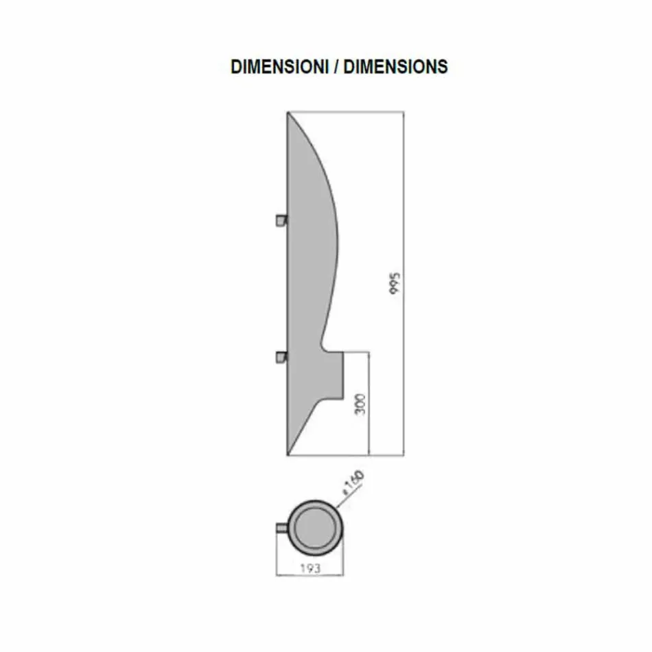 Bio-fireplace me mur me tuba dhe dizajn modern në çelik të zi - Jackson Viadurini