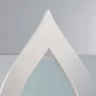 Biocamino nga toka bioethanol, flakë model modern në formën Todd Viadurini