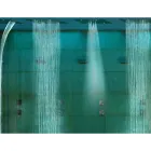 Kokë dushi në tavan Bossini dy-jet kromi me kromoterapi Dream Viadurini