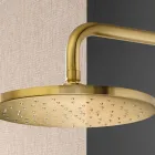 Krah dushi me Kokë dushi të rrumbullakët kundër gëlqeres në çelik AISI 316L - Artigli Viadurini