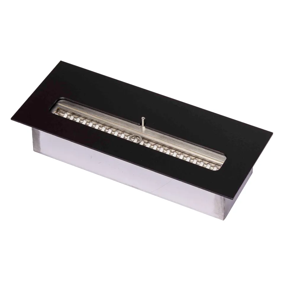 Djegës Biotanolit prej çeliku të Pandryshkshëm për Fireplace Lineare - Brandon Viadurini