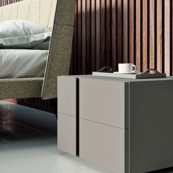 Dhoma gjumi me 4 Elemente Stil Modern Prodhuar në Itali Cilësi e Lartë - Minorco