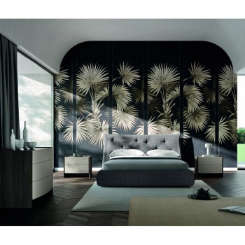Dhoma gjumi me stil modern me 4 elementë të prodhuar në Itali - Calimero