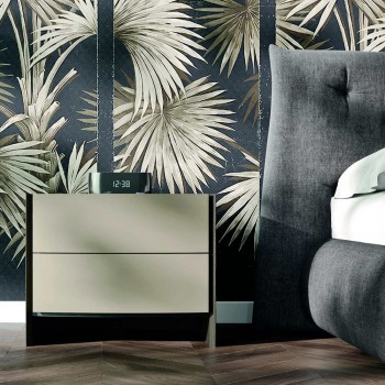 Dhoma gjumi me stil modern me 4 elementë të prodhuar në Itali - Calimero