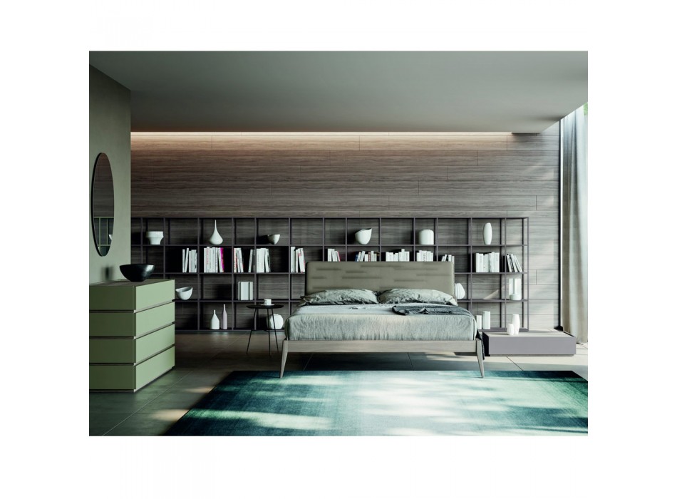 Dhoma gjumi me 5 elemente moderne të prodhuara në Itali Cilësi e Lartë - Rieti