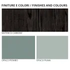 Mobilje gjumi me 7 elementë të prodhuar në Itali - Rubin Viadurini