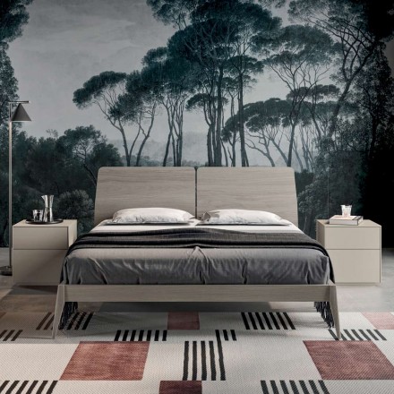 Dhoma gjumi e kompletuar me 4 elemente të cilësisë së lartë të prodhuara në Itali - Odema Viadurini