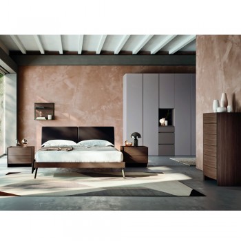 4 Elemente Dhoma gjumi dyshe e prodhuar në Itali Luksoze - Gama