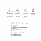 Zjarri Bioethanol Dekani i pikturuar në dysheme çeliku Viadurini