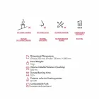 Fireplace me tavolinë qeramike dhe qelqi bioethanol Jim, bërë në Itali Viadurini