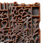 Qiri artizanal me 4 fitila në dyll aromatik Prodhuar në Itali - Tacna Viadurini