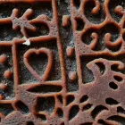 Qiri artizanal me 4 fitila në dyll aromatik Prodhuar në Itali - Tacna Viadurini